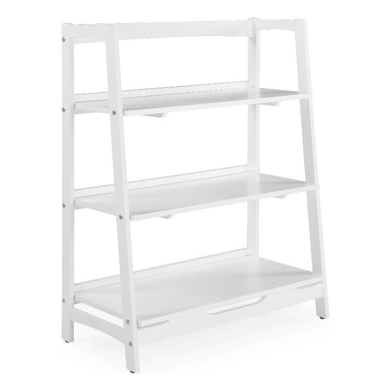 Mid Century Open Shelving Unit - White Finish | Cymax Business