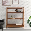 Mid Century Open Shelving Unit - Castanho Finish