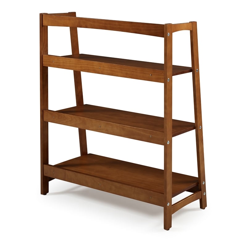 Mid Century Open Shelving Unit - Castanho Finish