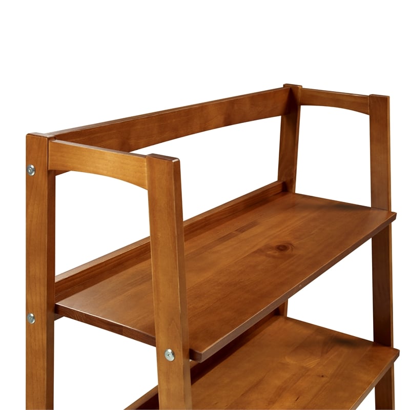 Mid Century Open Shelving Unit - Castanho Finish