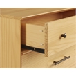Mid Century Six Drawer Dresser - Scandinavian Oak Finish