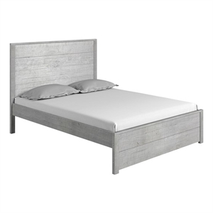 Camaflexi Hampton 64&quotW Solid Wood Bed Queen Size in Dritfwood Finish