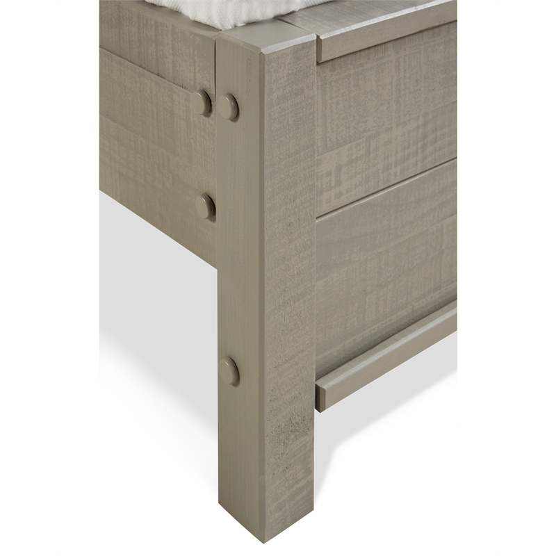 Arlington Bed Queen Size - Distract Grey Finish