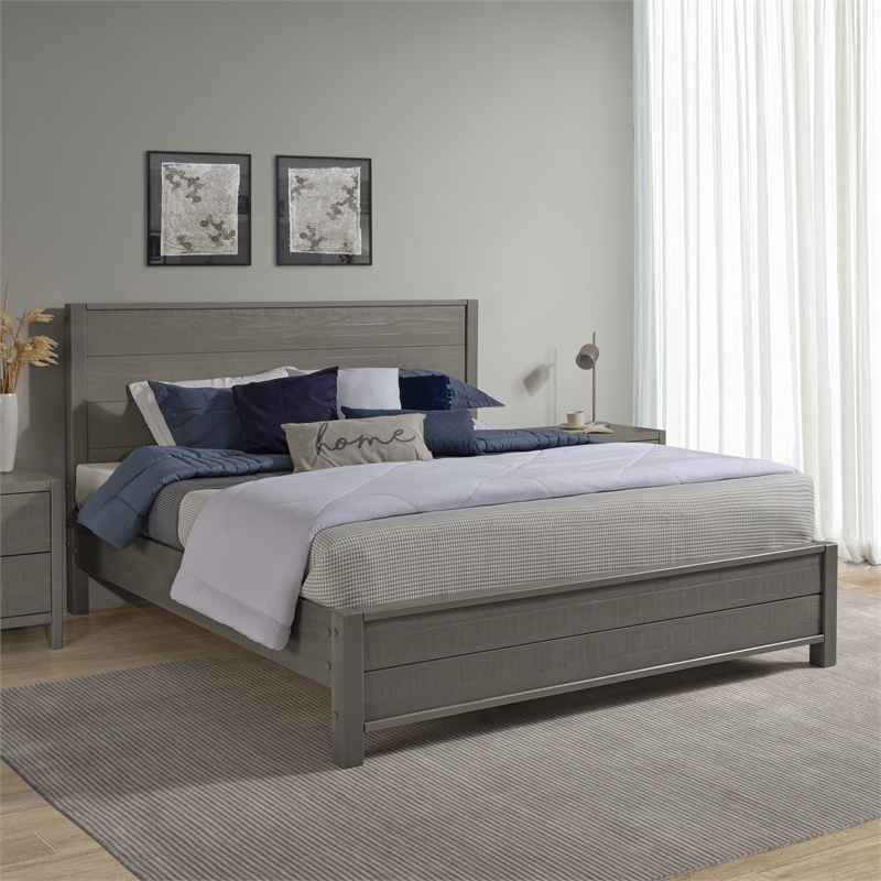 Arlington Bed King Size - Distract Grey Finish