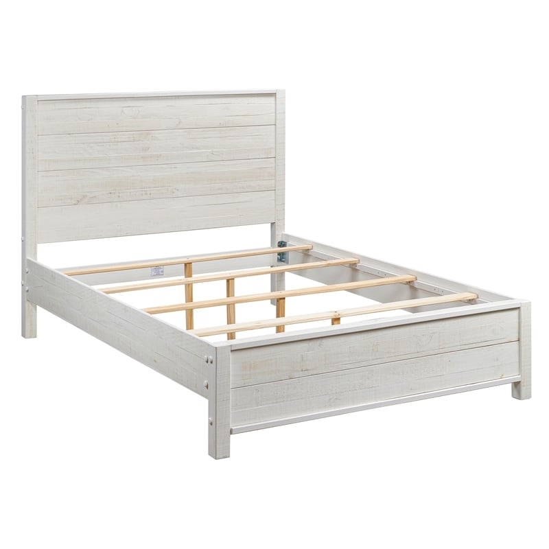 Arlington Bed King Size - Distract White Finish