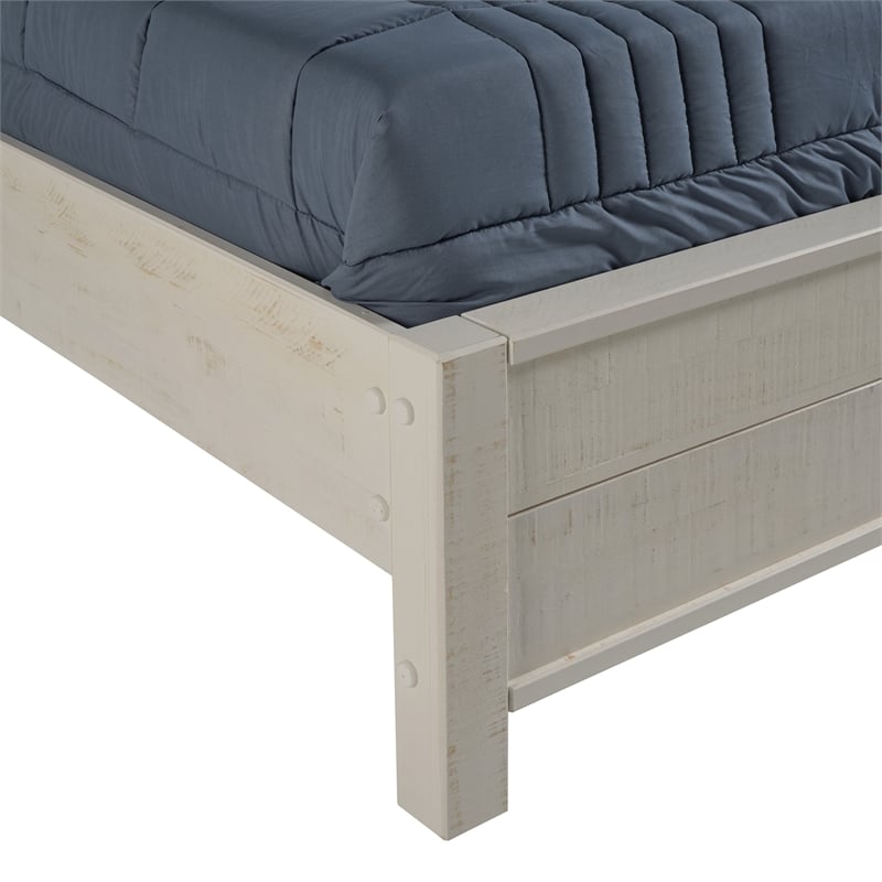 Arlington Bed King Size - Distract White Finish