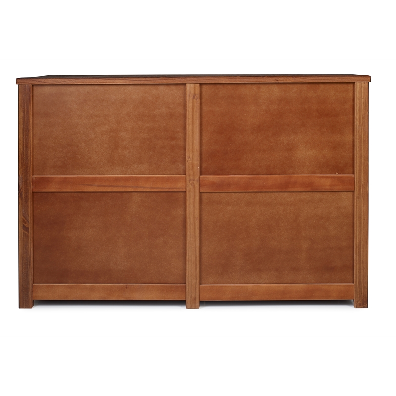 Carmel Six Drawer Dresser - Antique Walnut Finish