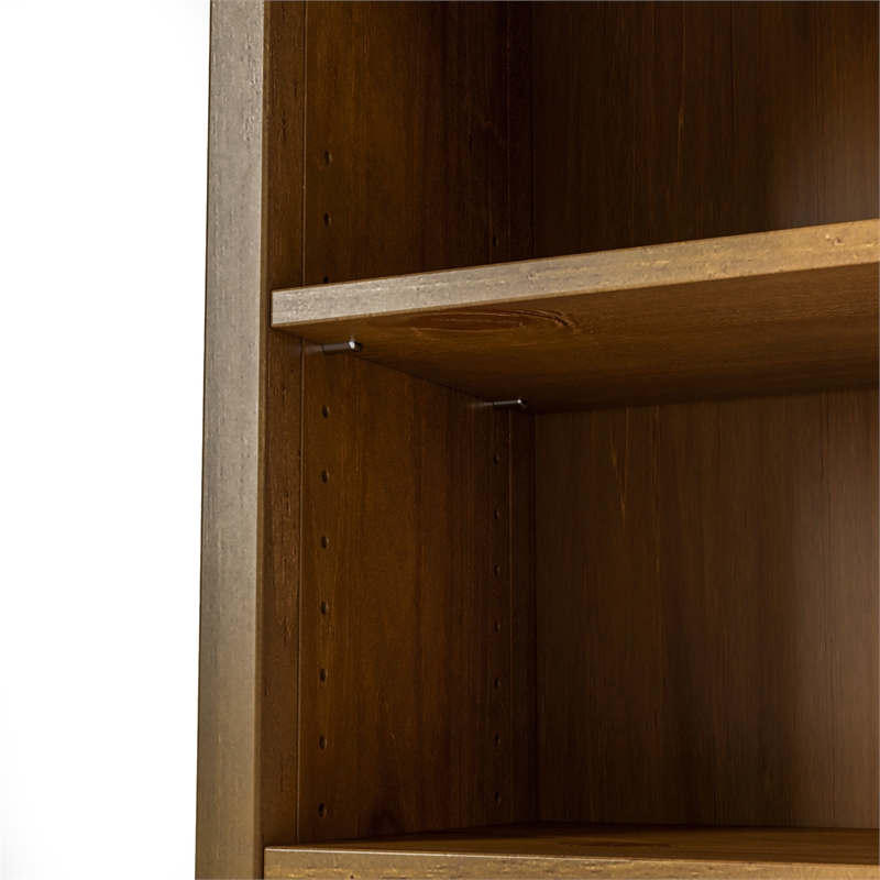 Classic Shaker Style Bookcase - Mocha Finish 36