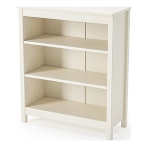 Classic Shaker Style Bookcase - Off White Finish 36&quot