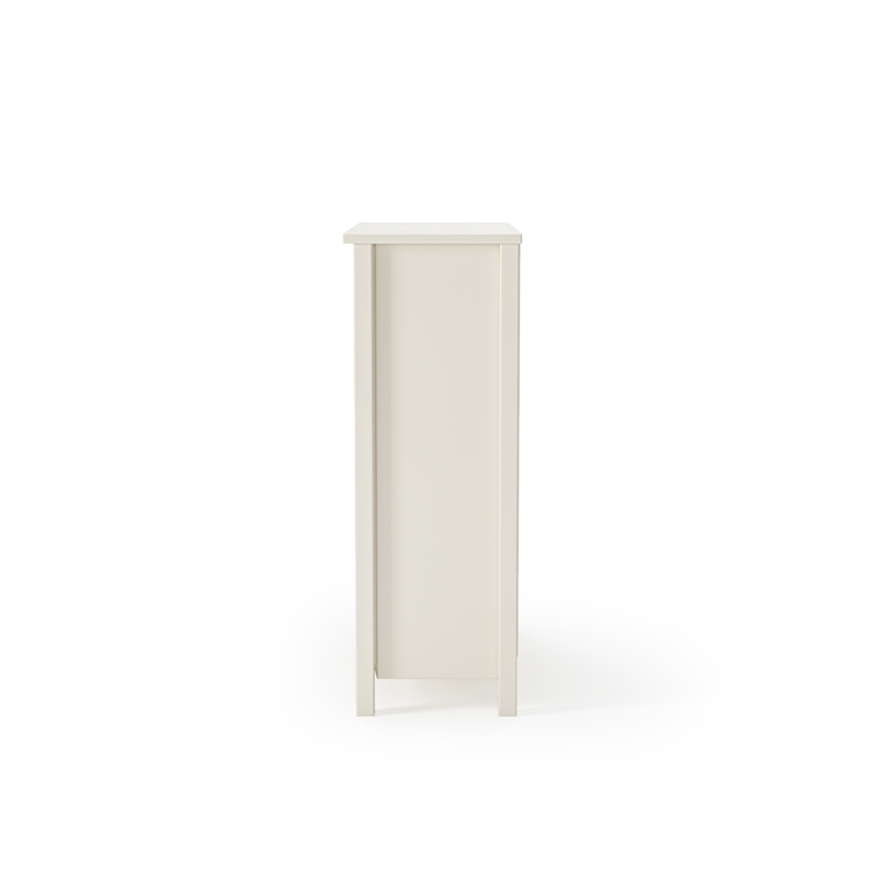 Classic Shaker Style Bookcase - Off White Finish 36
