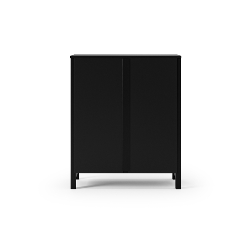 Classic Shaker Style Bookcase - Black Finish 36