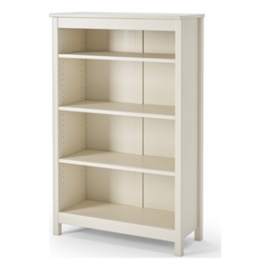 Classic Shaker Style Bookcase - Off White Finish 48&quot