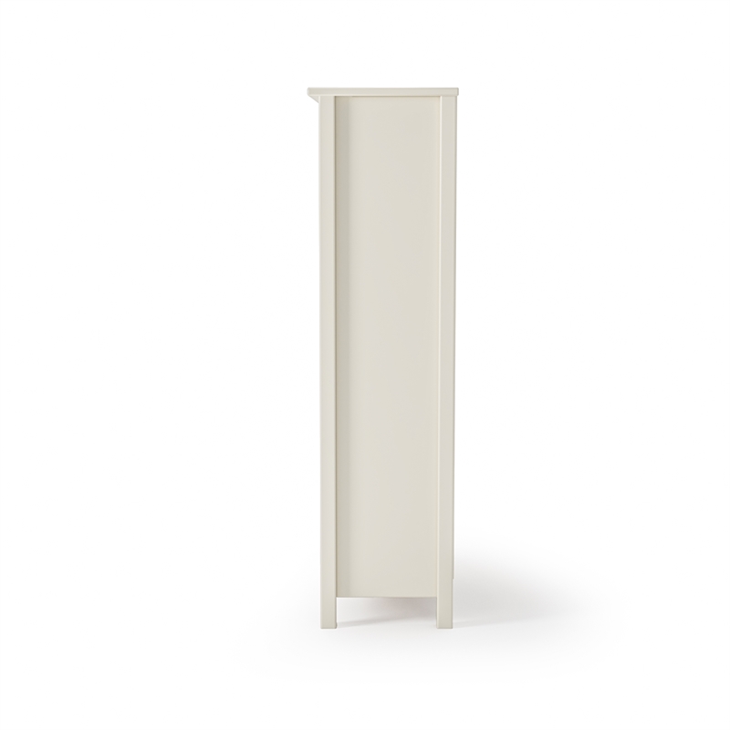 Classic Shaker Style Bookcase - Off White Finish 48
