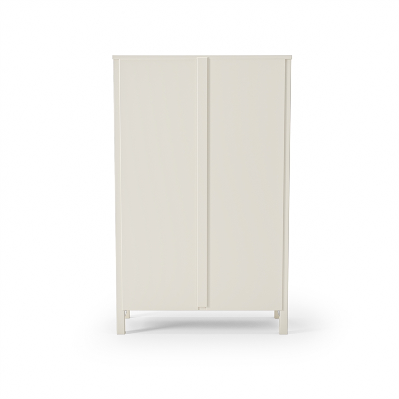 Classic Shaker Style Bookcase - Off White Finish 48