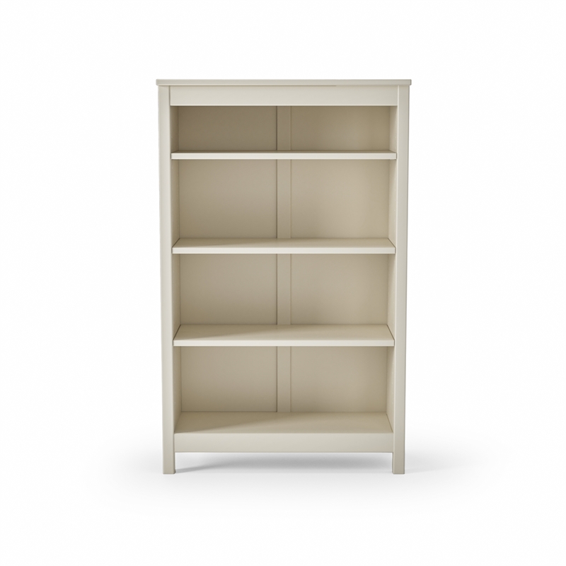 Classic Shaker Style Bookcase - Off White Finish 48