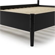 Mid Century Platform Bed Queen Size - Black Finish
