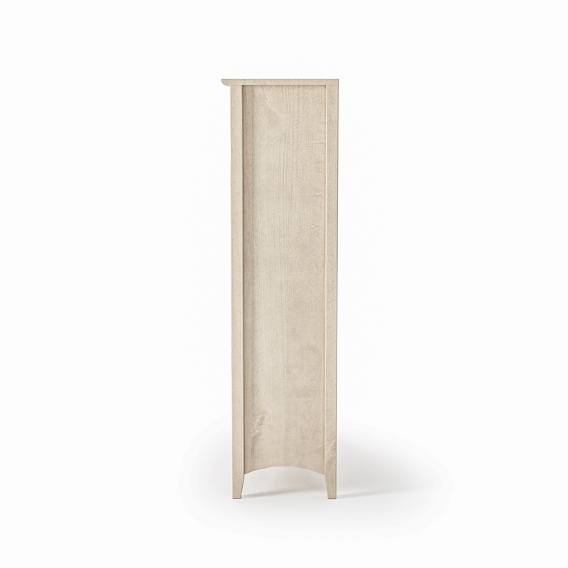 Shaker Style Bookcase - Light Oak Finish - 48