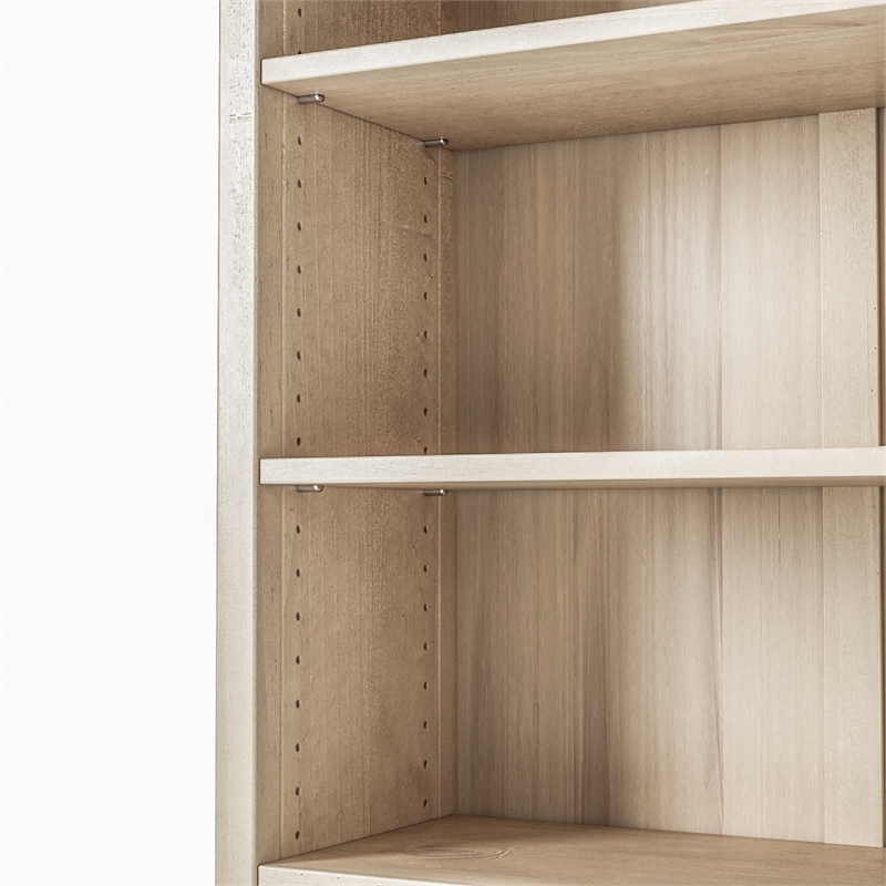 Shaker Style Bookcase - Light Oak Finish - 48