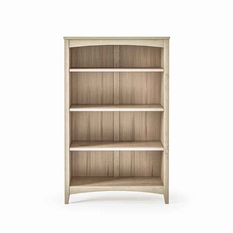 Shaker Style Bookcase - Light Oak Finish - 48