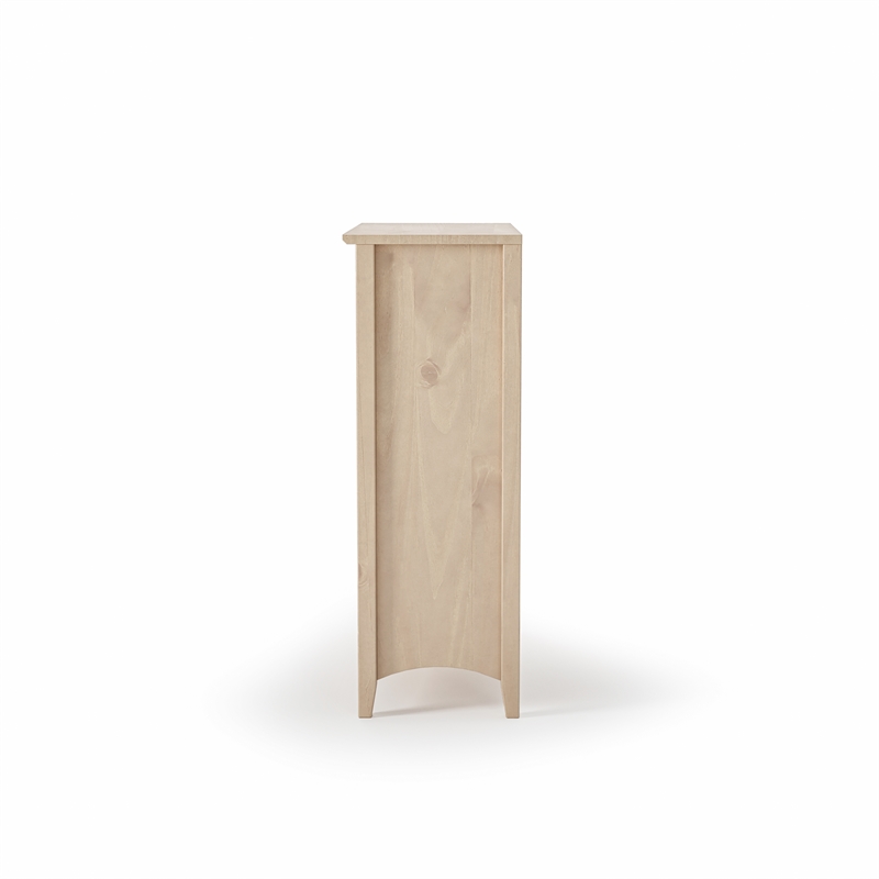 Shaker Style Bookcase - Light Oak Finish - 36