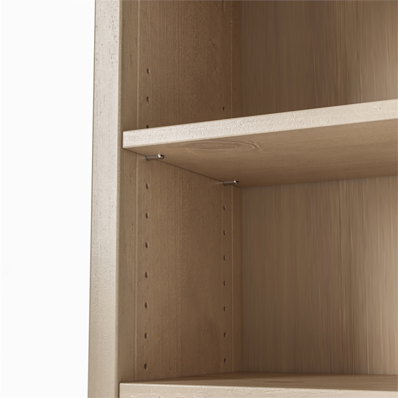 Shaker Style Bookcase - Light Oak Finish - 36