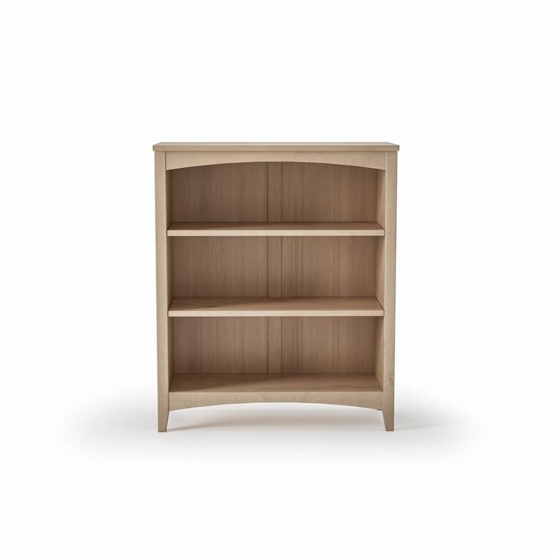 Shaker Style Bookcase - Light Oak Finish - 36