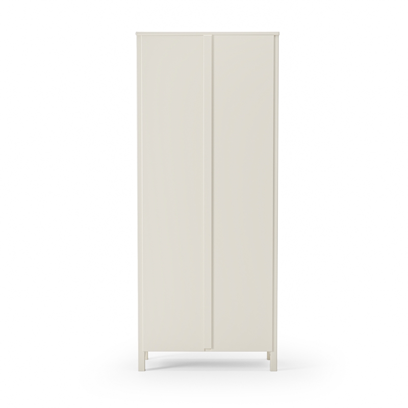 Classic Shaker Style Bookcase - Off White Finish 72