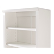 Newport Bookcase with Doors - White Finish