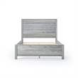 Standard Baja Solid Wood Bed - Full Size - Driftwood Grey Finish