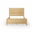 Standard Baja Solid Wood Bed - Full Size - Barnwood Finish