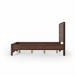 Standard Baja Solid Wood Bed - Full Size - Walnut Finish