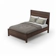 Standard Baja Solid Wood Bed - Full Size - Walnut Finish