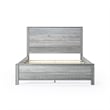 Standard Baja Solid Wood Bed - Queen Size - Driftwood Grey Finish