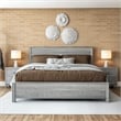 Standard Baja Solid Wood Bed - King Size - Driftwood Grey Finish