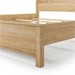 Standard Baja Solid Wood Bed - King Size - Barnwood Finish