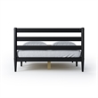 Camaflexi Mid-Century Full Size Platform Bed - Black Finish