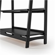 Camaflexi Mid Century Open Shelving Unit Black Finish