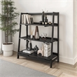 Camaflexi Mid Century Open Shelving Unit Black Finish