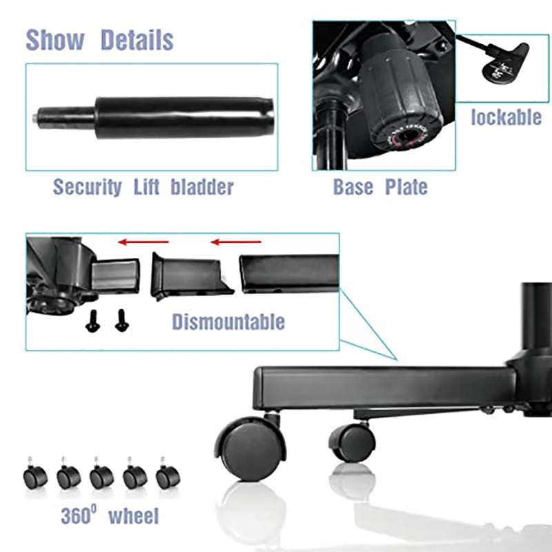 JJS Low Back Velvet Fabric Home Office Computer Chair with Armrest in Blue