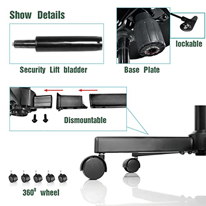 JJS Low Back Velvet Fabric Home Office Computer Chair with Armrest in Green