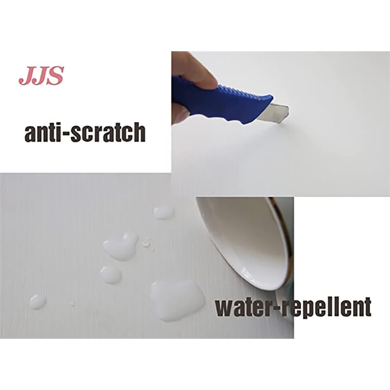 JJS Wood Side End Table with Drawer and Storage Shelves in White