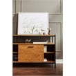 Caffoz Wood TV Media Stand for TVs up to 50