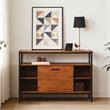 Caffoz Wood TV Media Stand for TVs up to 50