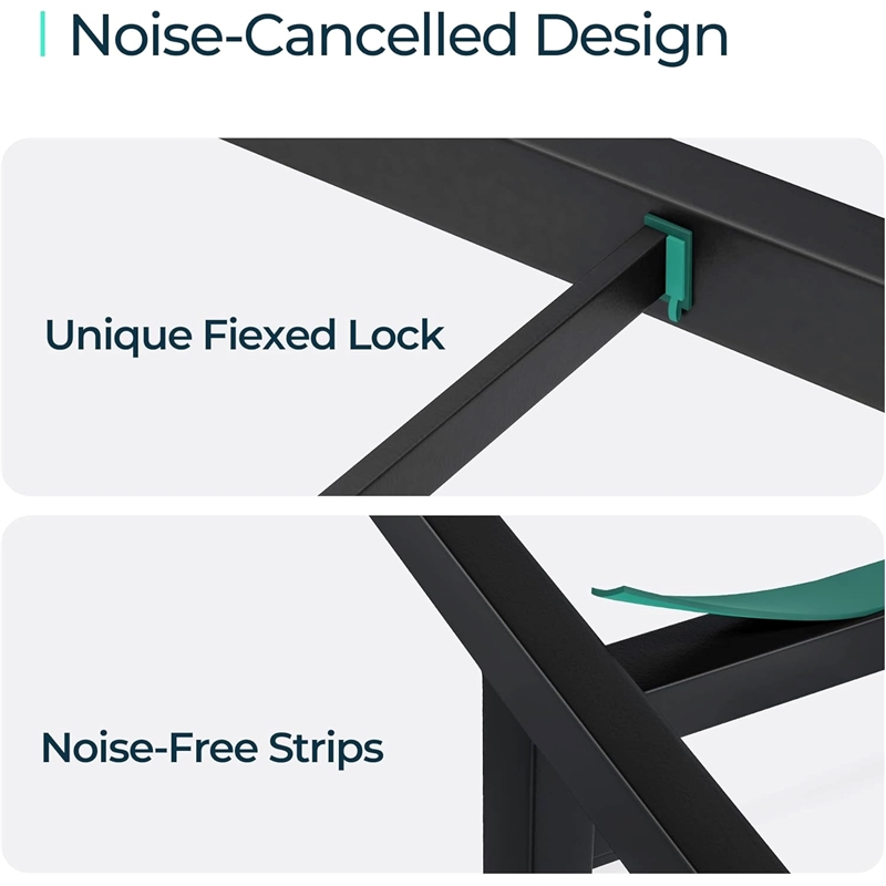 Ergonomic Full Bed Frame Beige Storage Shelf Noise-Free No Box Spring