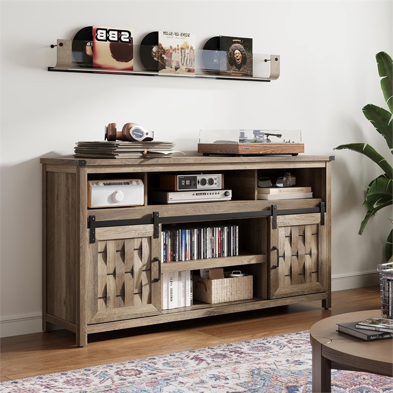 Tall Farmhouse TV Stand 70