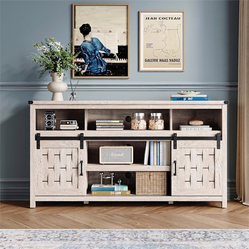 Tall Farmhouse TV Stand 70