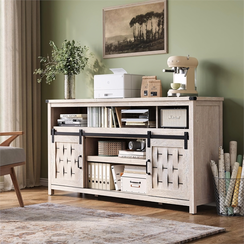 Tall Farmhouse TV Stand 70