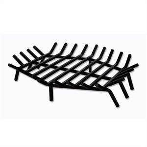uniflame 27 inch hex shape bar grate for outdoor fireplaces