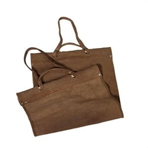 uniflame replacement brown suede leather carrier