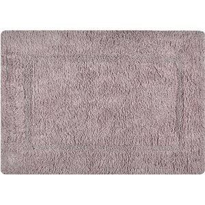 spitiko homes cotton non-slip tufted single ply bath mat (set of 2)